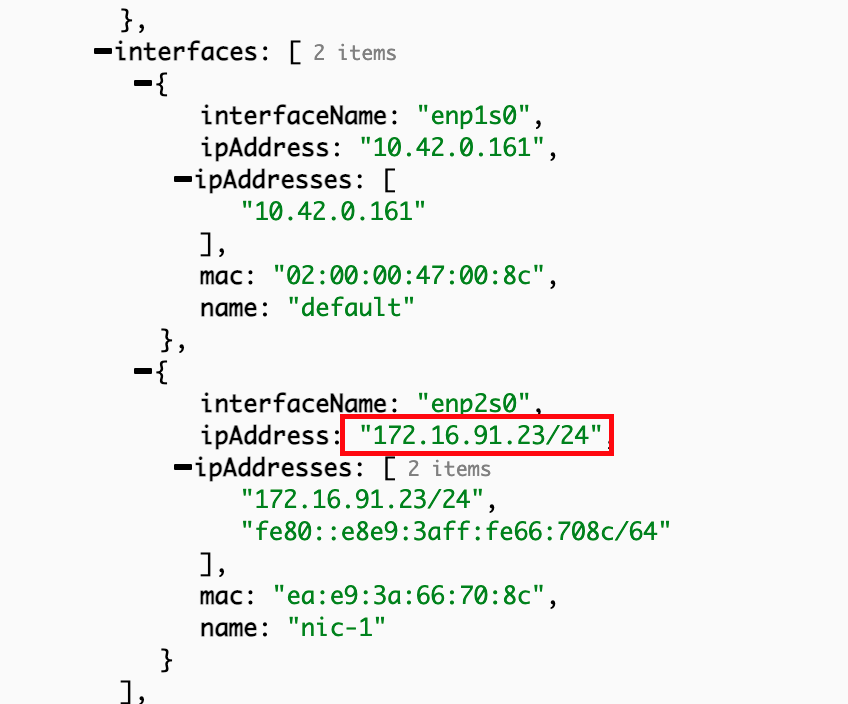 VM IP Address